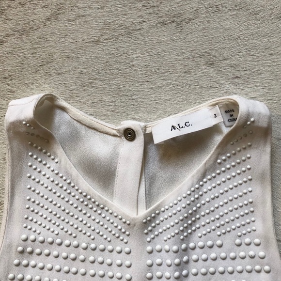 A.L.C. White Brenner Tank Top/Cami Size 2 (XS) - Picture 3 of 7